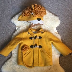 Little Goodall Luxe Lion coat jacket